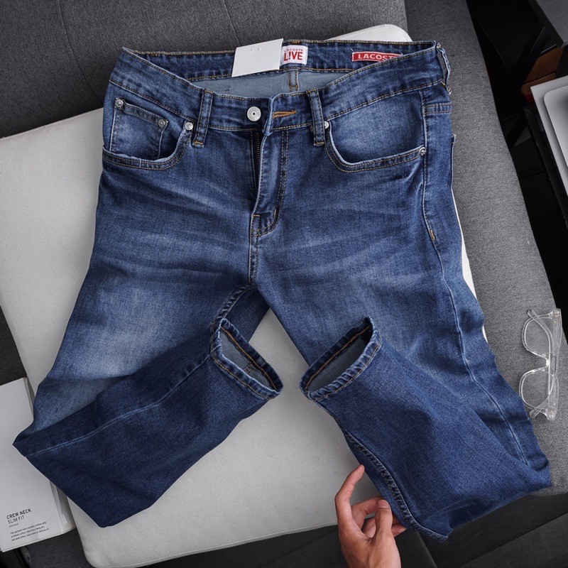 Quần jean nam co giãn dáng cơ bản hàng xuất khẩu | BigBuy360 - bigbuy360.vn