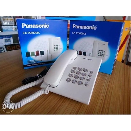 Điện thoại bàn Panasonic KX-TS500MX (TRẮNG) Chính hãng