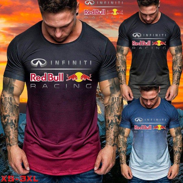 Áo Thun Thể Thao Tay Ngắn In Hình Chú Bò 3d Màu gradient Thời Trang Cho Nam ops