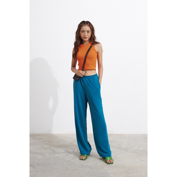 Quần dài Maybi ống rộng thun nhiều màu