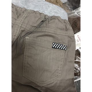 Quần kaki lửng bé trai size đại