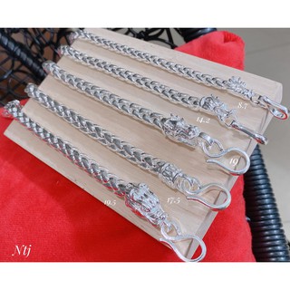 Dây chuyền bạc nam - đầu rồng