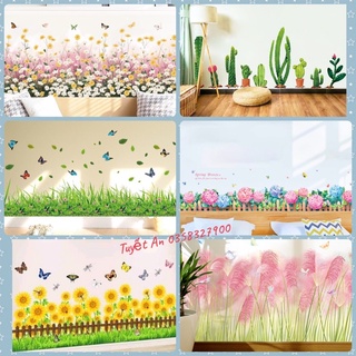 Tổng hợp các mẫu decal chân cỏ ( kèm ảnh thật va kích thước)