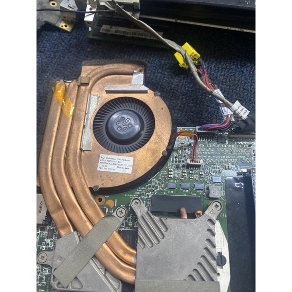 Cụm tản nhiệt  lenovo w520