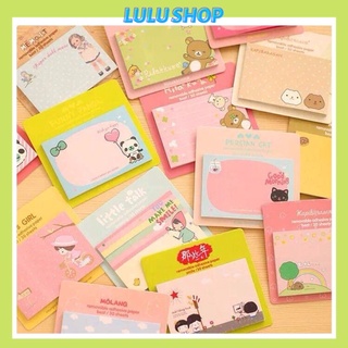 Tệp giấy note đủ hình xinh