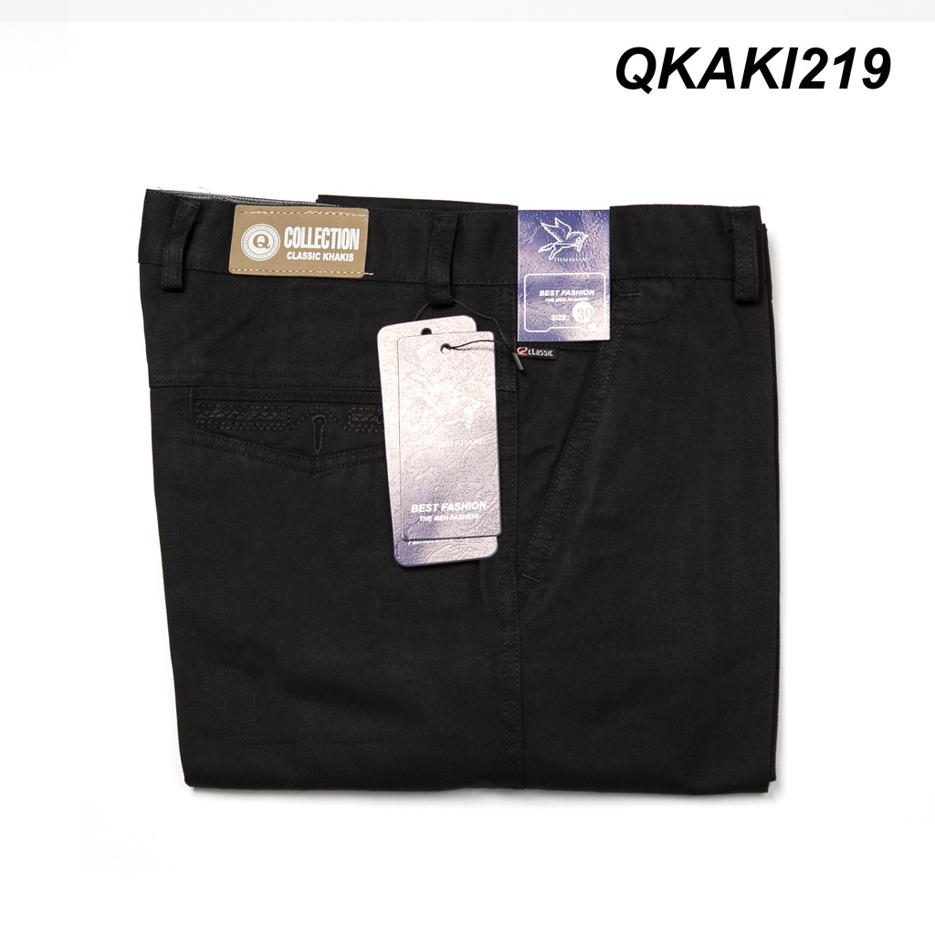 Quần kaki nam trung niên ống đứng chất vải dày mềm mát không ra màu không xù lông QKAKI21