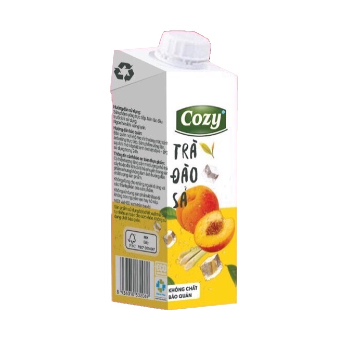 Trà trái cây - trà sữa Cozy 225ml