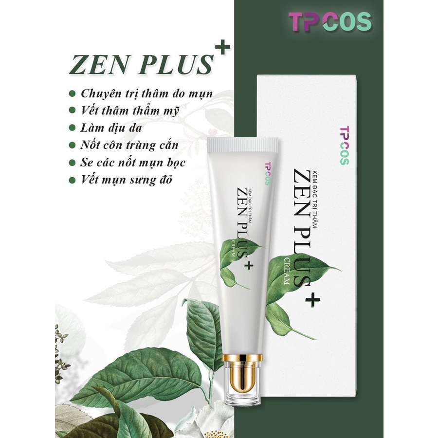 [Chính Hãng] Kem Ngừa Nám Zen Plus+ tặng 4 nạ ngủ xịn