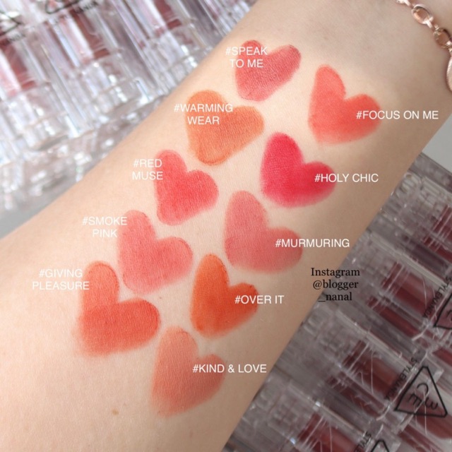 Son thỏi 3CE soft matte lipstick vỏ trong suốt Clear layer