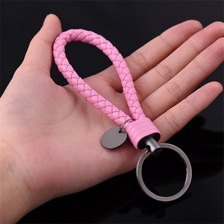 Mới Móc Khóa Dây Da Bện Thời Trang