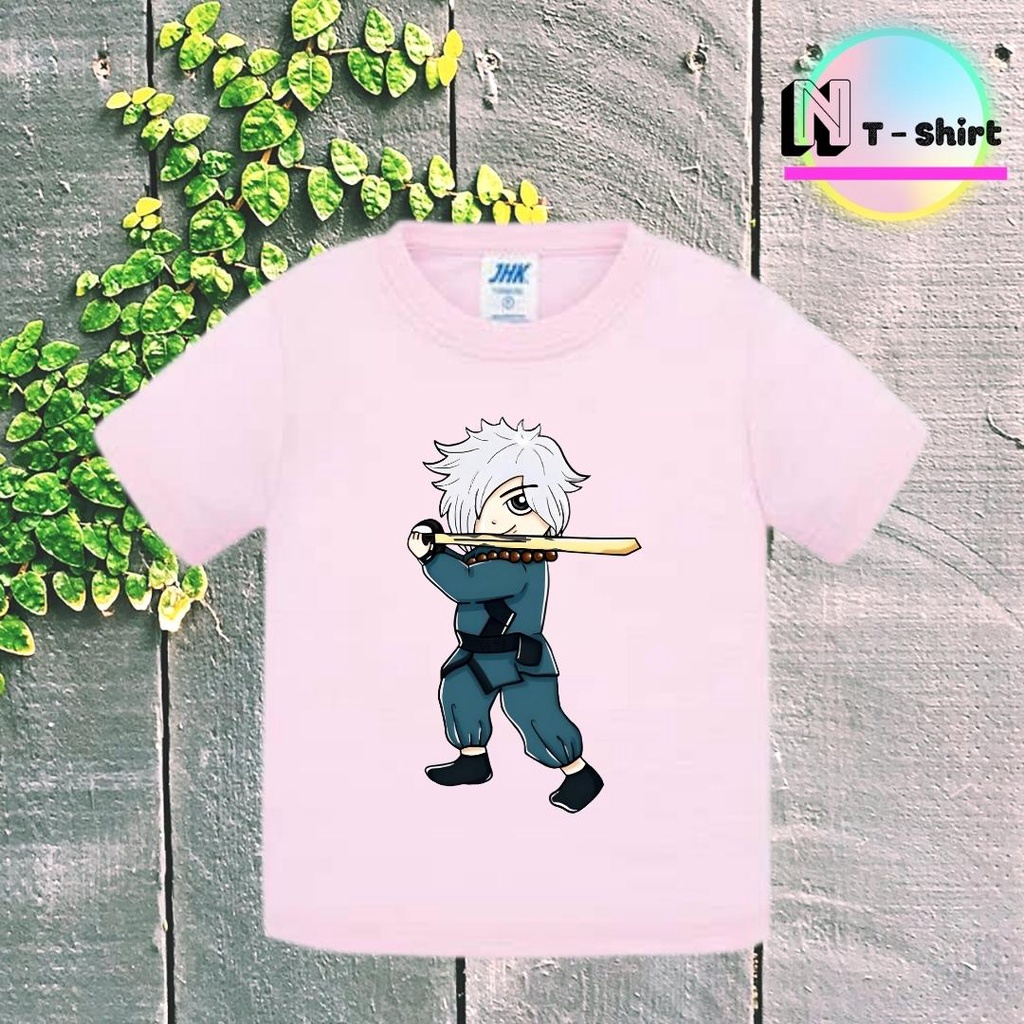 Áo thun cho bé trai và bé gái in hình Pháp Sư Gangster dễ thương, chất liệu cotton mềm mịn thoáng mát NTShirt 02