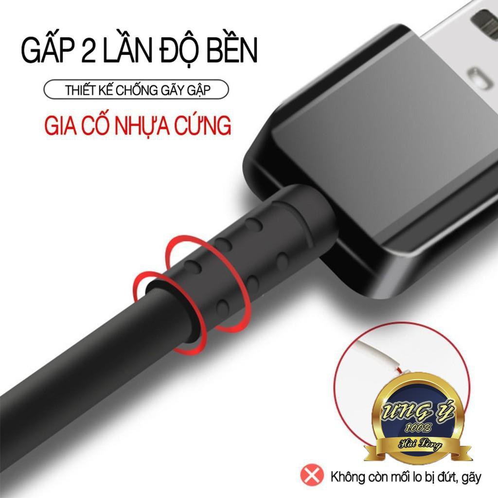 Dây sạc USB Type C hỗ trợ sạc nhanh Qualcomm Quick Charge cho Samsung và các dòng máy có chuẩn kết nối USB Type C