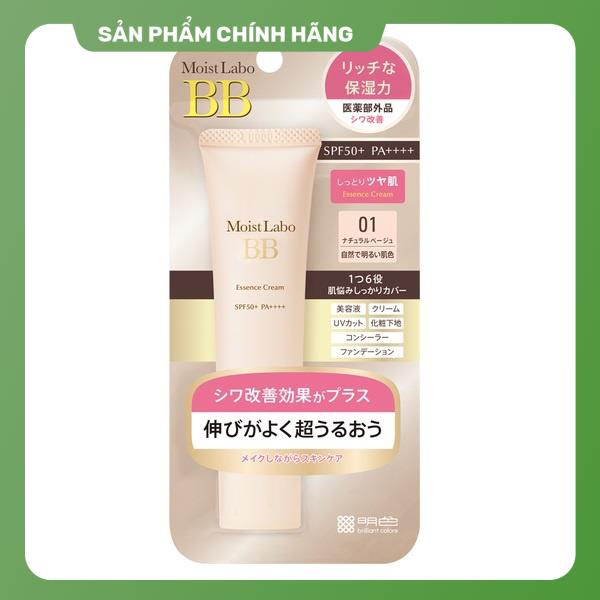 BB Cream trang điểm dưỡng trắng MEISHOKU Moist-Labo BB