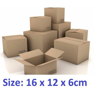 COMBO 50 hộp carton 16x12x6cm