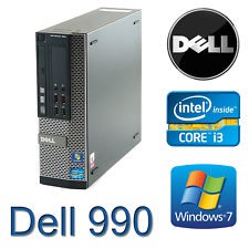 Dell Optiplex 990sff máy tính đồng bộ Dell Core i3 HDD 250GB