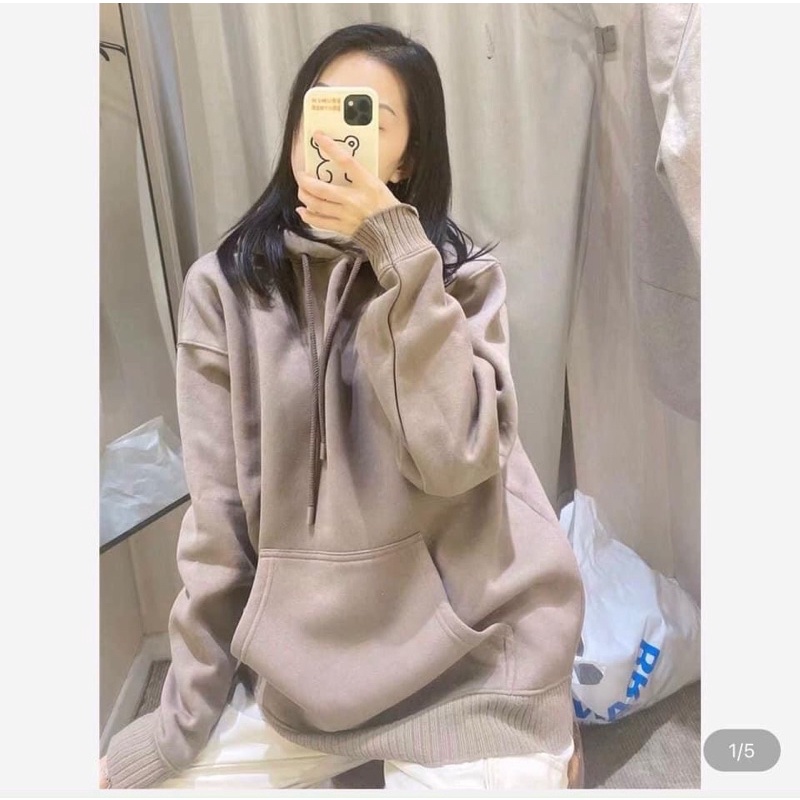 [HOT] Áo Hoodie 2 màu nâu xám | BigBuy360 - bigbuy360.vn