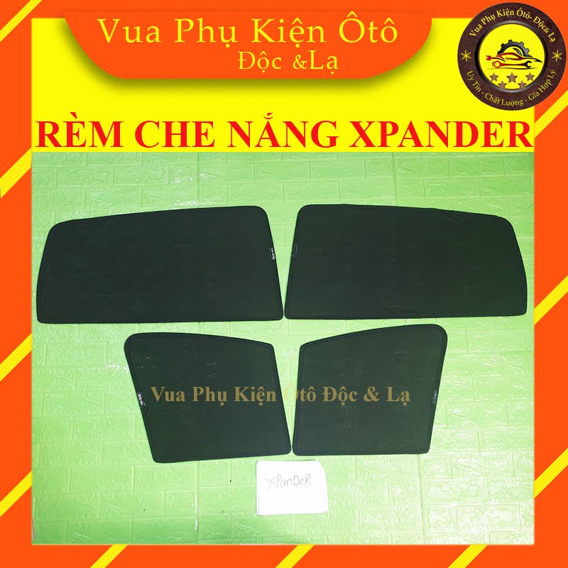 Rèm che nắng theo xe Xpander 2018- 2020- Bộ 4 tấm dính nam châm hàng loại 1