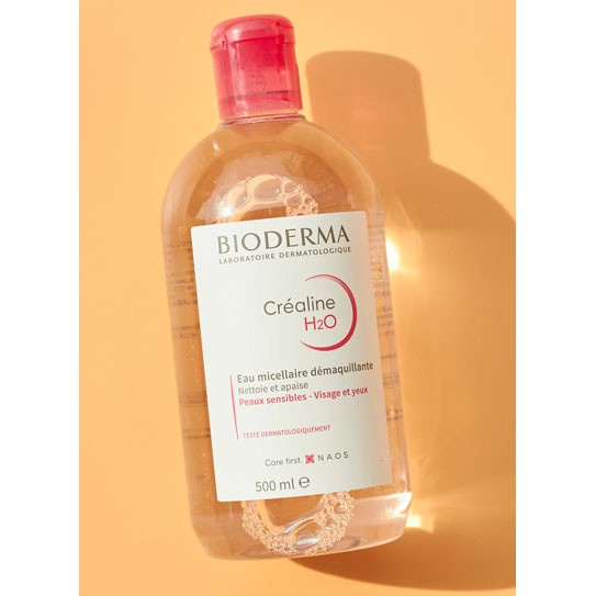 Nước Tẩy Trang Bioderma Crealine H2O Solution Micellaire Nắp Nhún Màu Hồng 500ml - mypham.thuylinh | BigBuy360 - bigbuy360.vn