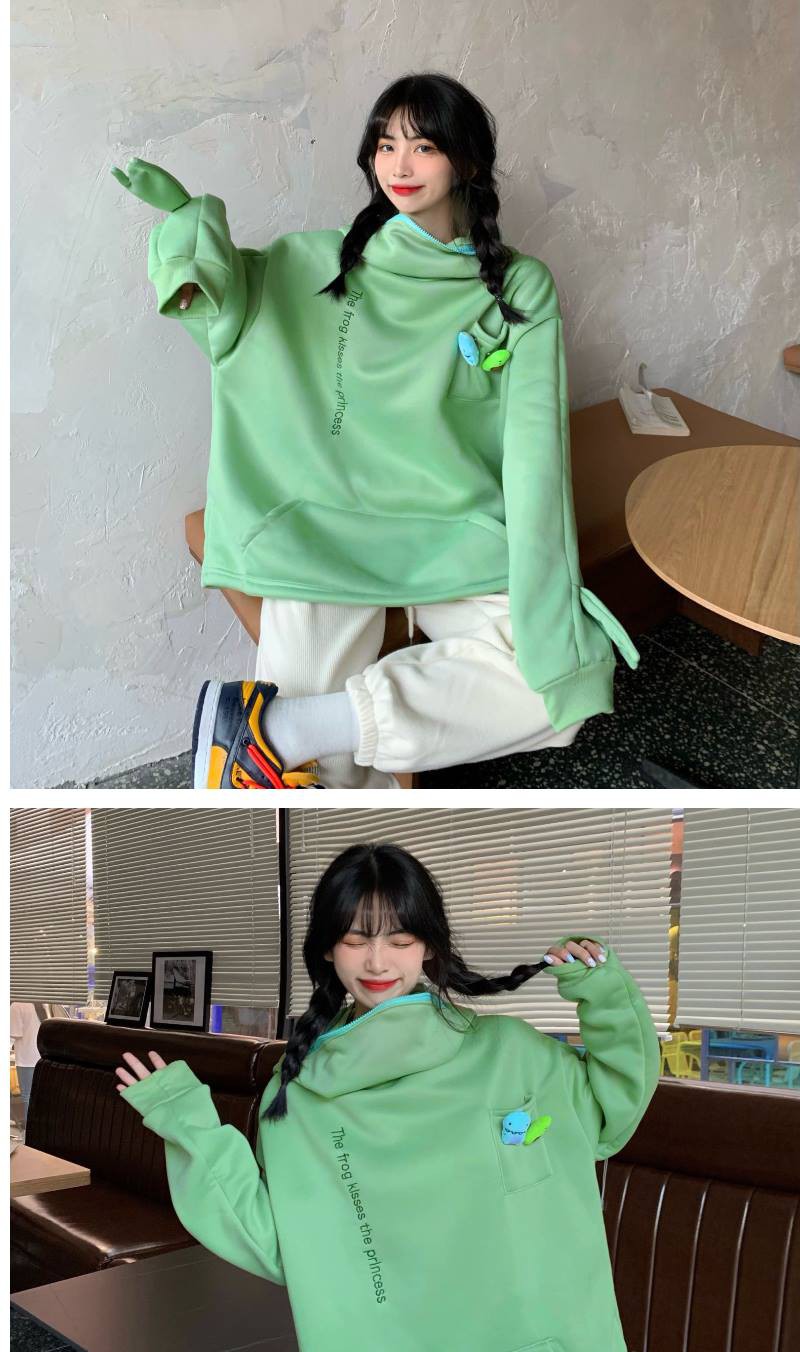 Áo Hoodie Nữ Kiểu Dáng Thời Trang Phong Cách Hàn Quốc | BigBuy360 - bigbuy360.vn