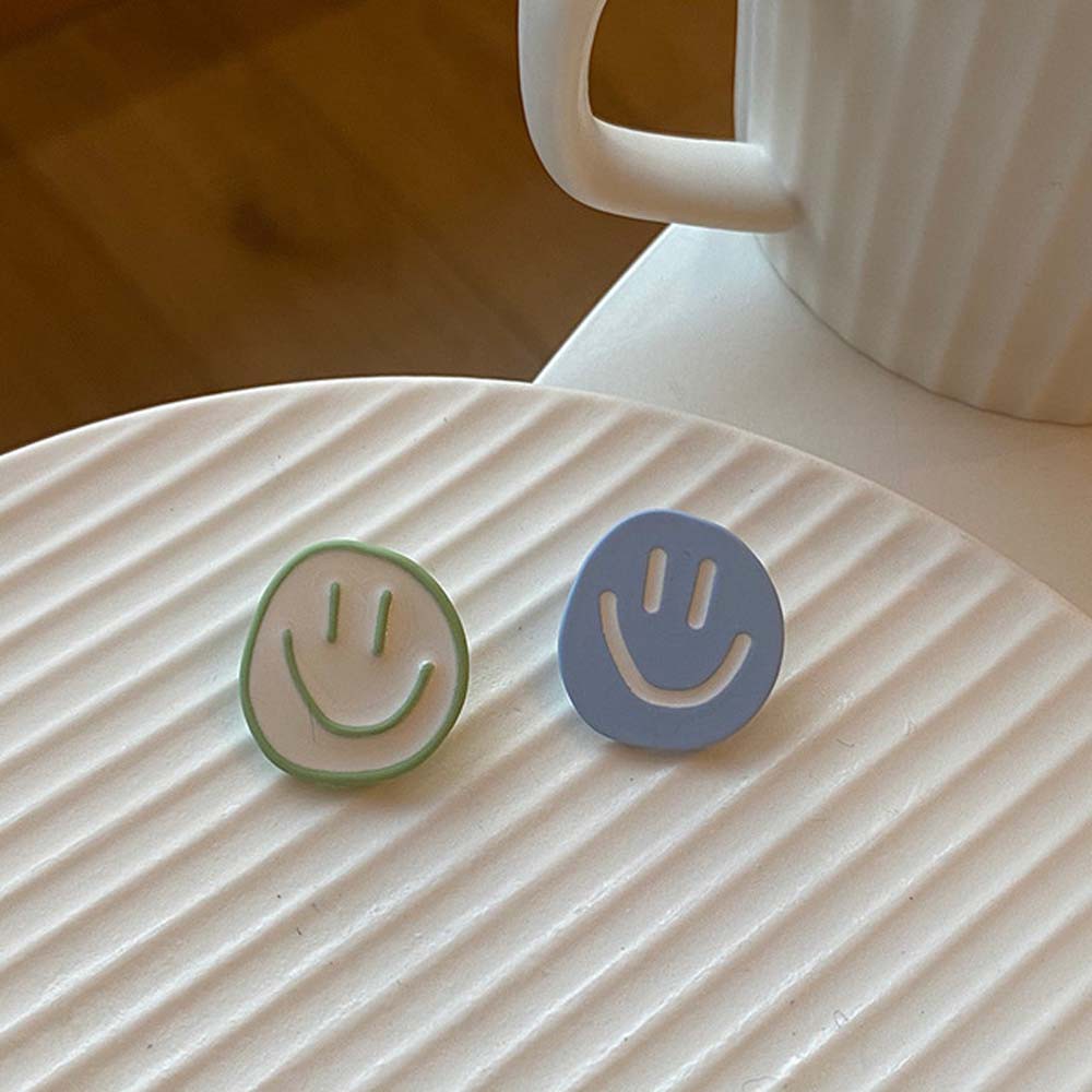 Khuyên Tai Nữ Hình Mặt Cười Đáng Yêu