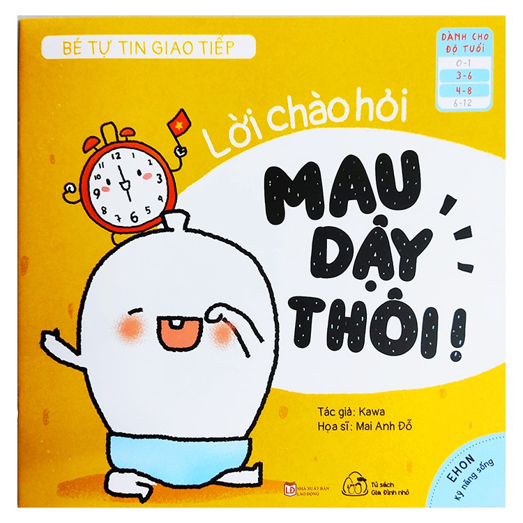 Sách Ehon kỹ năng sống - Bé tự tin giao tiếp