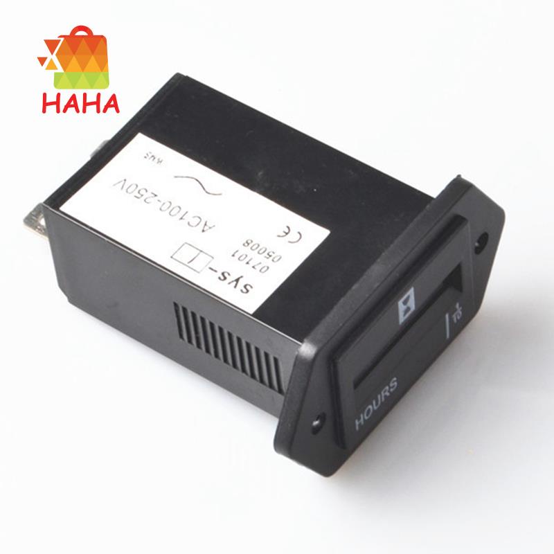 Đồng Hồ Đếm Giờ AC100-250V 6 Chữ Số Cho Tàu Thuyền