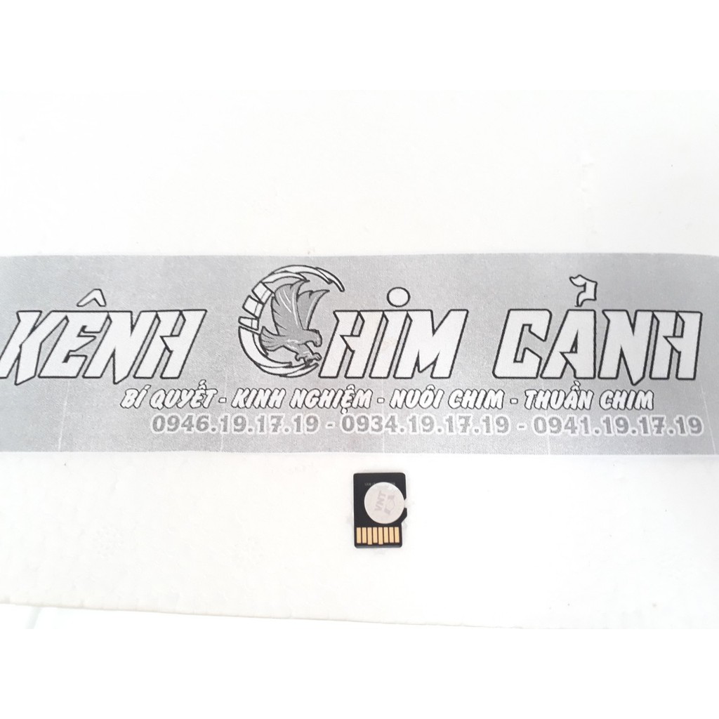 Thẻ nhớ tiếng chim mồi chuẩn 4Gb , đủ giọng chim