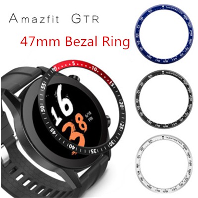 Ốp vành đồng hồ bằng kim loại bảo vệ cho dồng hồ Amazfit GTR