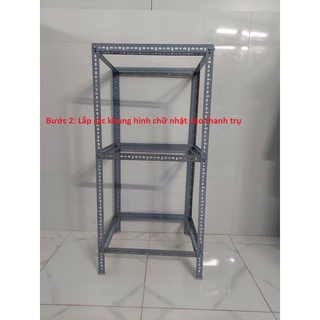 KỆ TRỒNG RAU 3 CHẬU ( KỆ KHÔNG CHẬU)