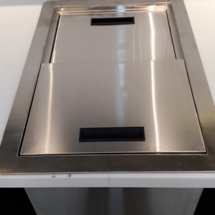 Thùng Đá inox 500x400x450 | Cung cấp các loại thùng đá inox âm bàn giá rẻ