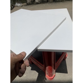 Tấm ván mdf full trắng các cạnh nhiều kích cỡ, làm mặt bàn kệ ,,,,