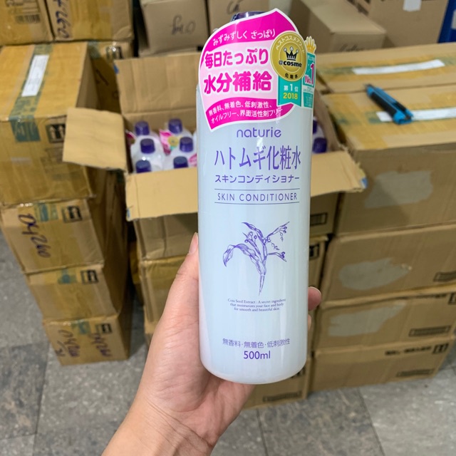 Nước Hoa Hồng Ý Dĩ Naturie Hatomugi Nhật Bản 500ml huli | BigBuy360 - bigbuy360.vn
