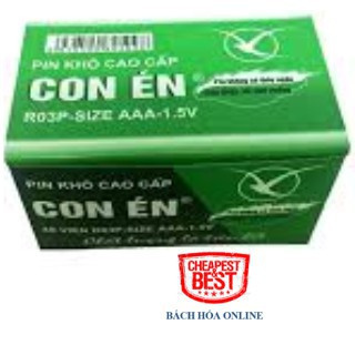 Combo 5 vỉ (vỉ 2 viên) Pin Tiểu  2A Pin Đũa 3A Con Én Xanh, đỏ