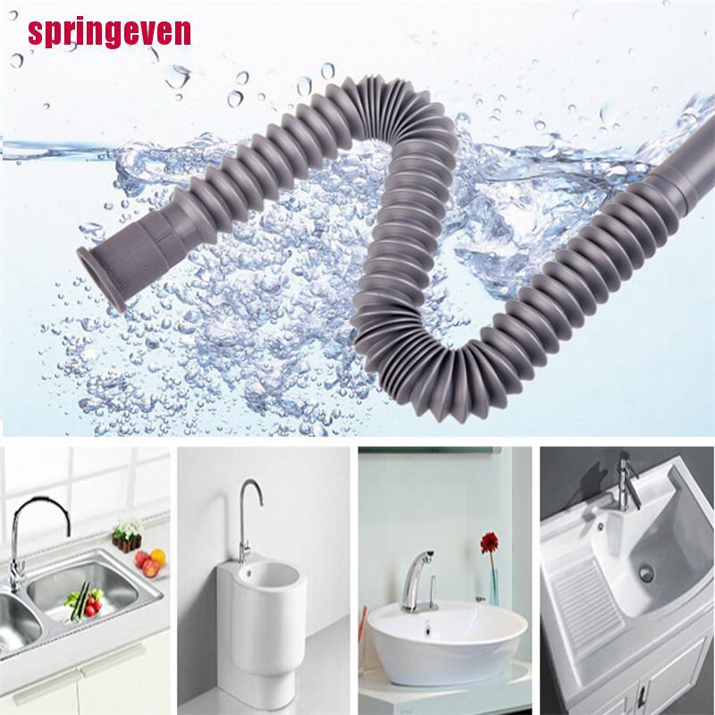 [springeven] Ống Thoát Nước Nối Dài Khử Mùi Chuyên Nghiệp Linh Hoạt Cho Bồn Rửa