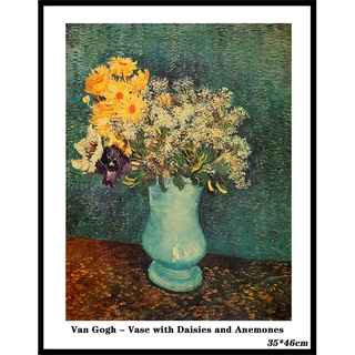Trang dán tường trang trí nội thất chủ đề tĩnh vật phong cách vintage 35 x 46cm