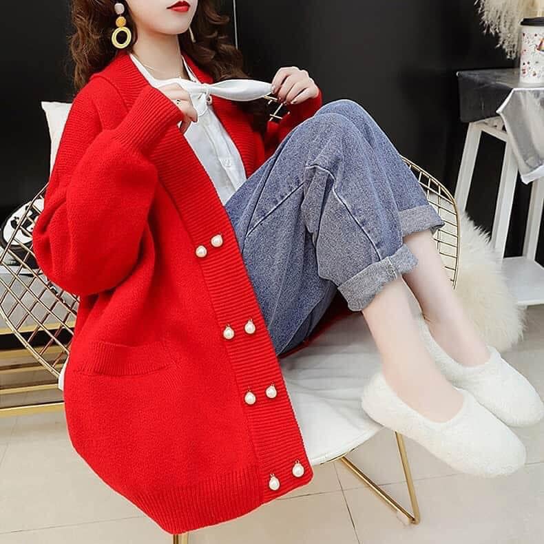 Áo khoác len cardigan HQ