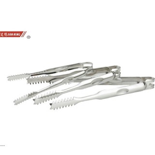 Gắp đá, gắp thức ăn, gắp thịt nướng inox cao cấp sang bóng diêu dầy