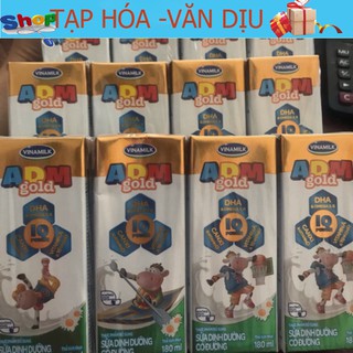 Combo 2 vỉ sữa VINAMILK ADM IQ Gold 180ml có đường  ✅còn hàng ✅ tạp hóa Văn Dịu