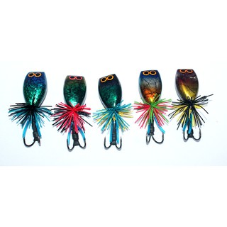 Mồi câu ếch giả gỗ thái lan - cm lure - chuyên lure lóc