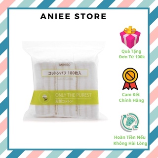 Bông Tẩy Trang Túi Miniso 180 Miếng