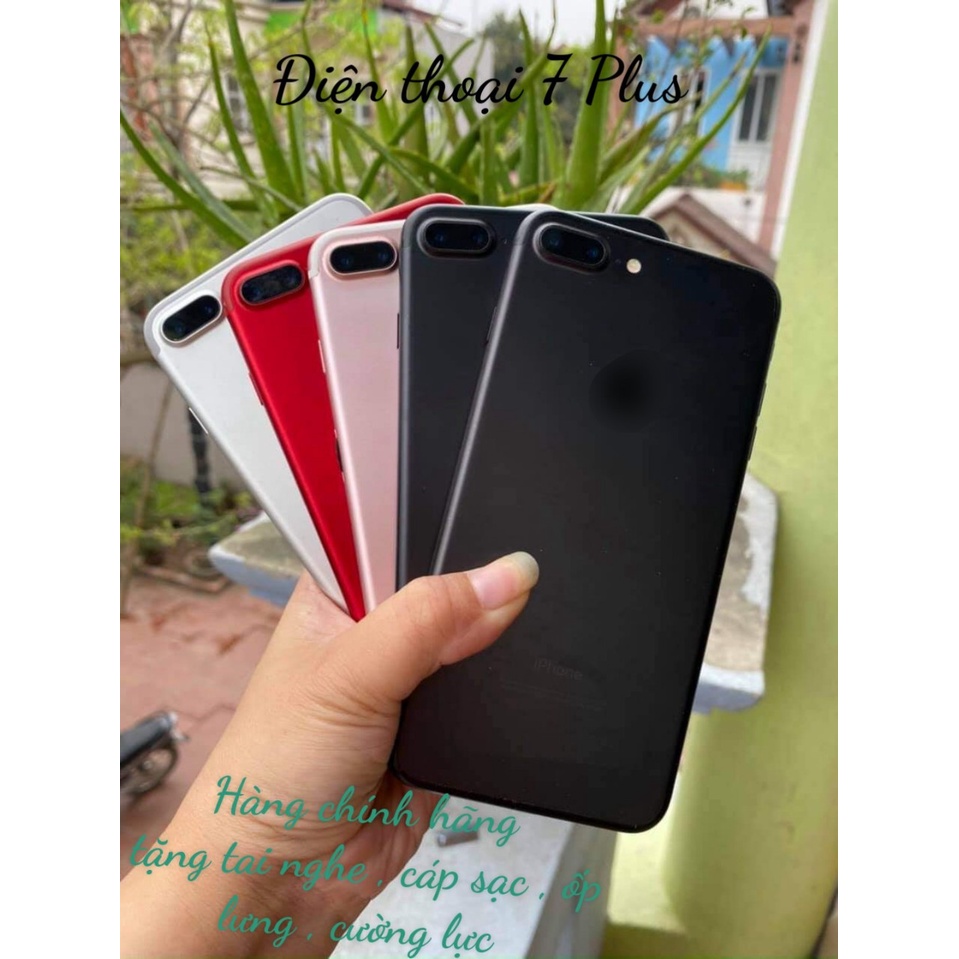 Điện thoại 7 PLus quốc tế 256GB / 128GB / 32GB đủ màu full box tặng đủ phụ kiện, hàng có sẵn