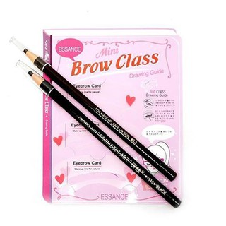 COMBO KHUÔN + 2 CHÌ XÉ VẼ CHÂN MÀY