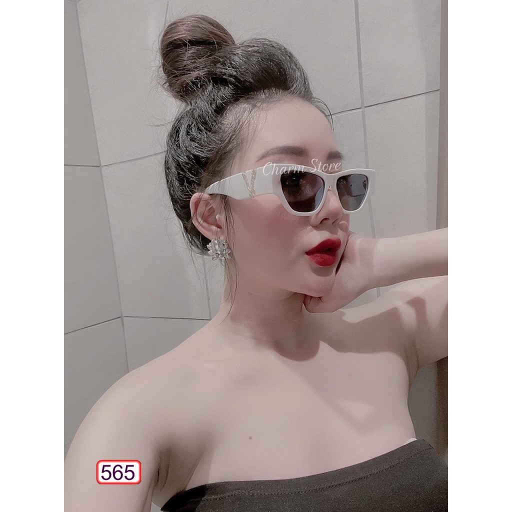 MẮT KÍNH THỜI TRANG 565 HOT GIRL CHỮ V SANG CHẢNH CƯC HOT