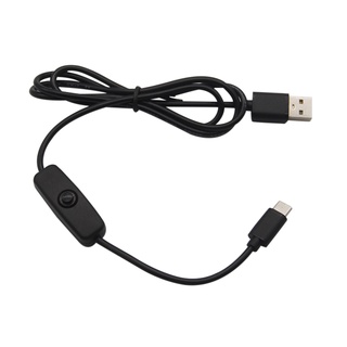 Dây Cáp Sạc USB Type C 5V 3A Cho Raspberry Pi 4 RPI 4 Model B RPI 4B Com