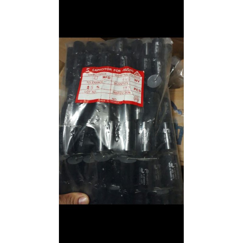Tụ phân tần loa 4.7uf 400v
