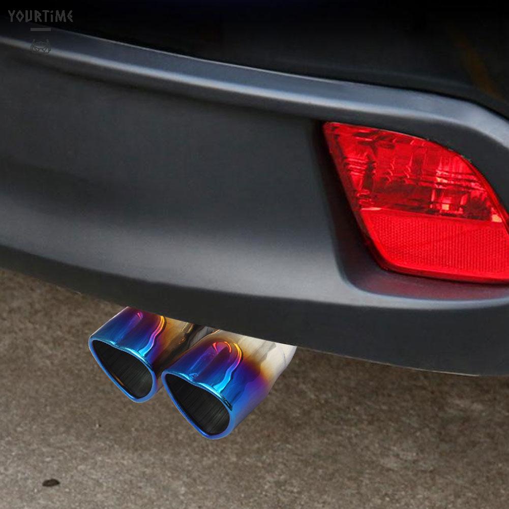 Bu Lông Ống Xả Nhiệt Kép Đầu Trái Tim Cho Xe Hơi 2.5 Inch