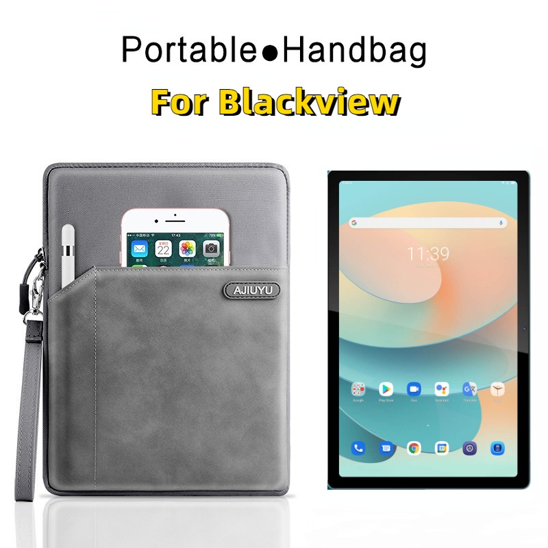 Túi Đựng Máy Tính Bảng Mềm Có Khóa Kéo Cho Blackview Oscal Pad 8 Tab 9 Tab 10 Tab 11 8E 10.1 inch Android 11 10