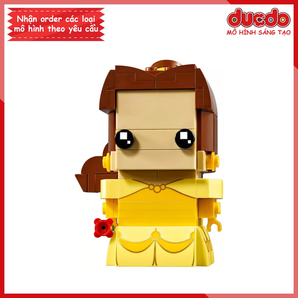 BELA 10770 10771 10772 10773 Lắp ghép Brick Headz - Đồ chơi Mini Minifigures BrickHeadz LEPIN 41593  41594 41595 41596