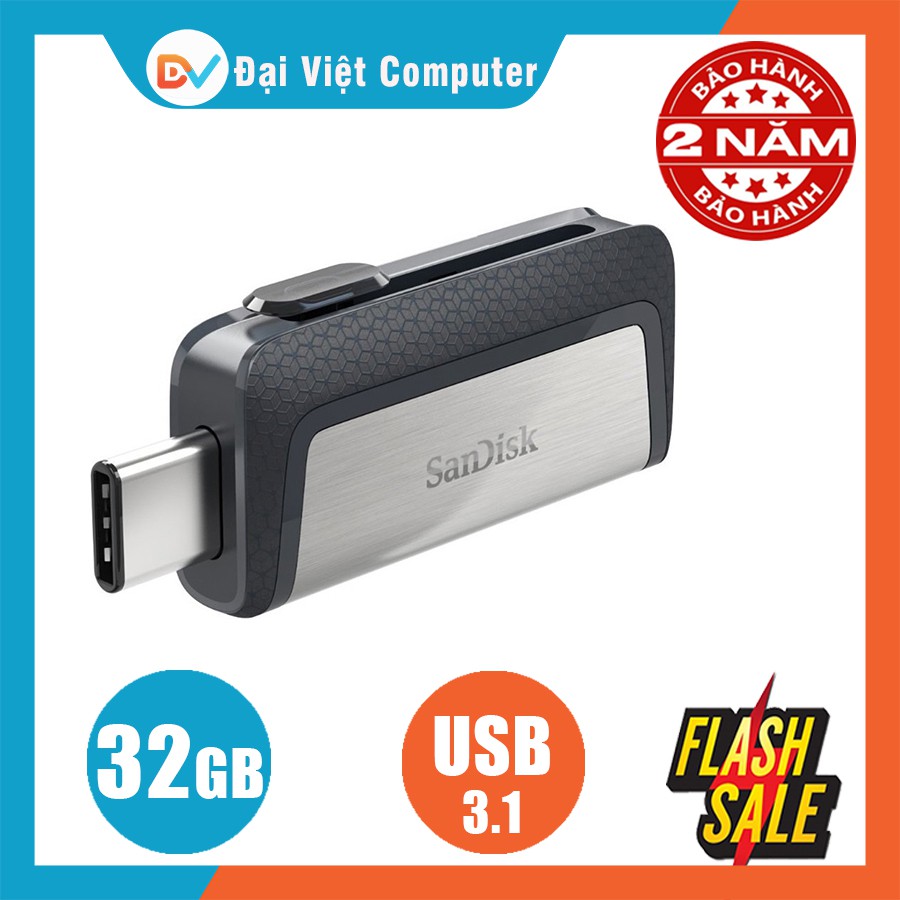 USB OTG Type-C sandisk128GB 64GB 32GB Ultra Dual USB 3.1 SDDDC2 150MB/s | BigBuy360 - bigbuy360.vn