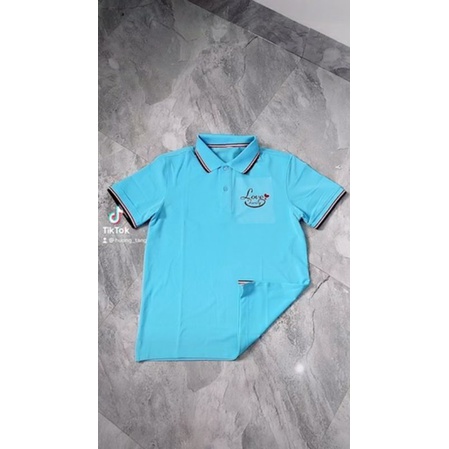 Áo phông gia đình có cổ/cổ trụ love family 3/4/5 người màu xanh chất xịn , cam kết giá rẻ. Familystore
